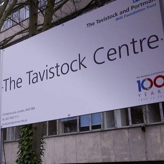 sign of the tavistock centre in the united kingdom 
