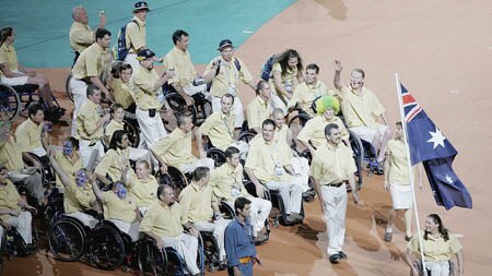 Australian athletes in Paralympics opening ceremony