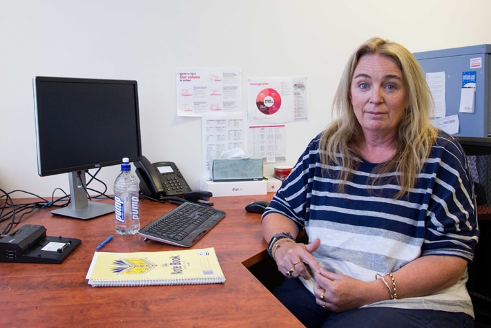 Jodie Stokes in her office.