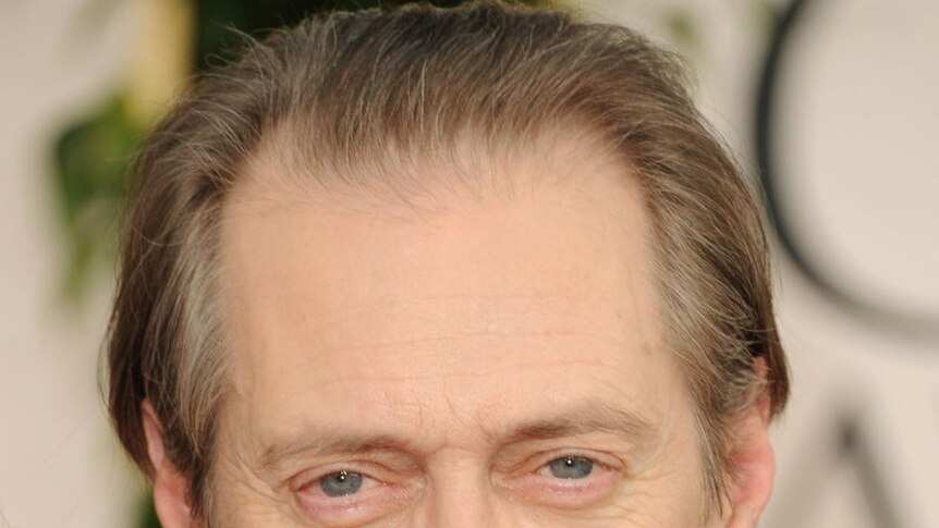Steve Buscemi at the Golden Globes