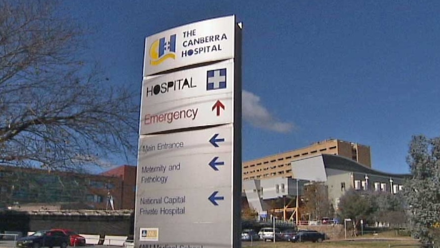 Canberra Hospital emergency department