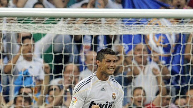 Another game, another goal... Cristiano Ronaldo (file photo).
