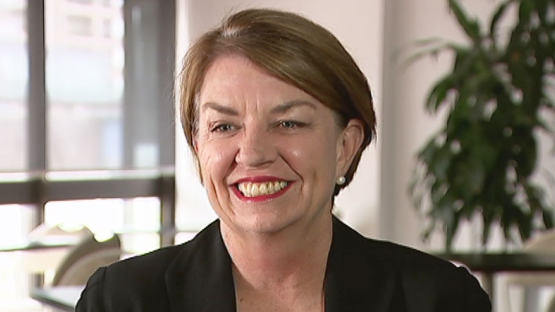 Former Labor Queensland premier Anna Bligh speaks to the ABC in January 2017