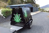 Medicinal cannabis van in Hobart