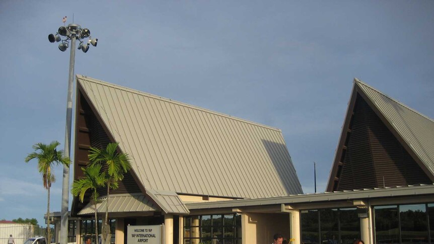 Yap Airport in the Federated States of Micronesia