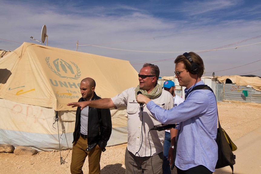 Zaatari refugee camp in Jordan