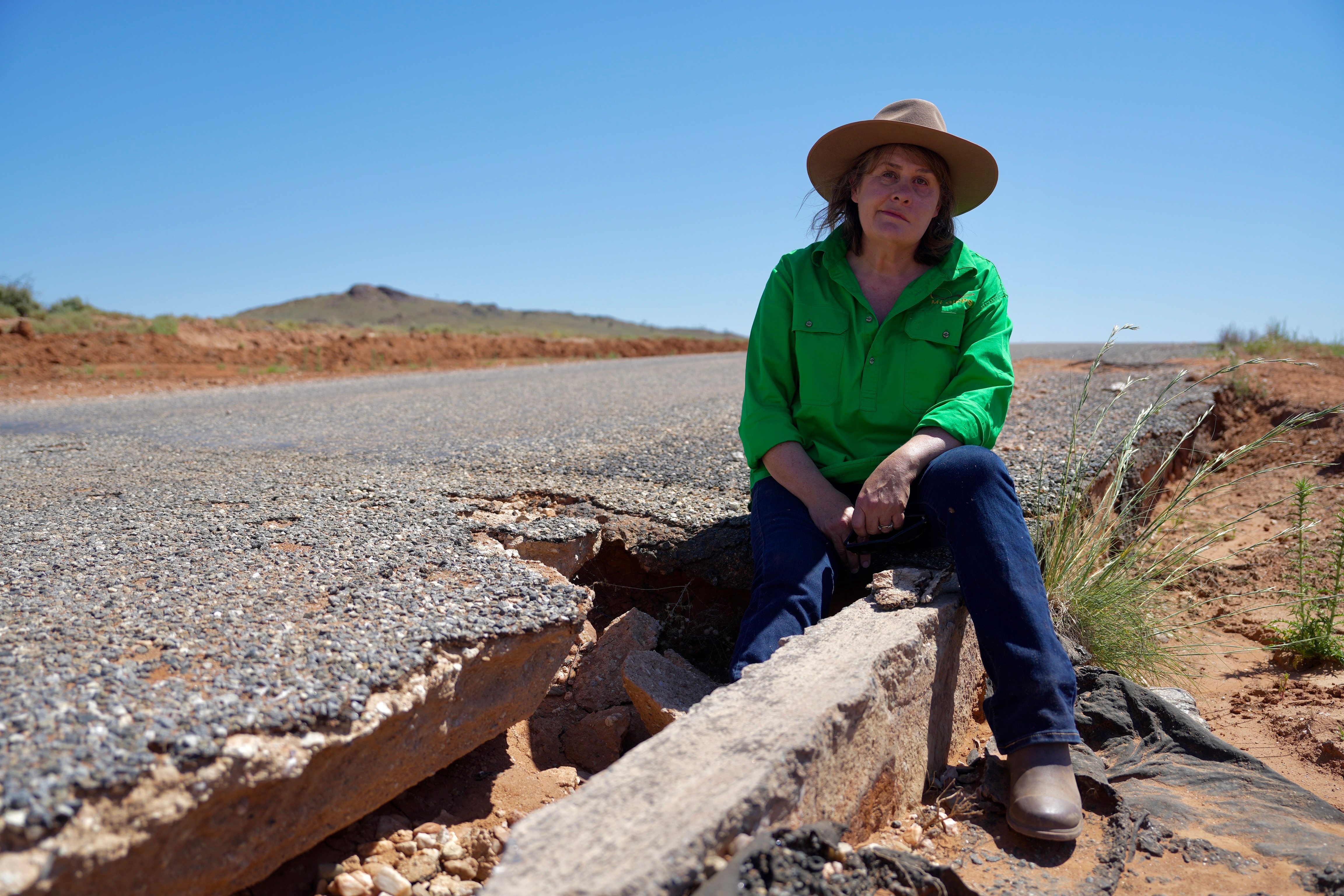 Graziers step in to fix damaged roads after incomes 'decimated'