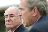 John Howard and George W Bush