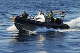HMAS Childers during a Suspected Irregular Entry Vessel interception