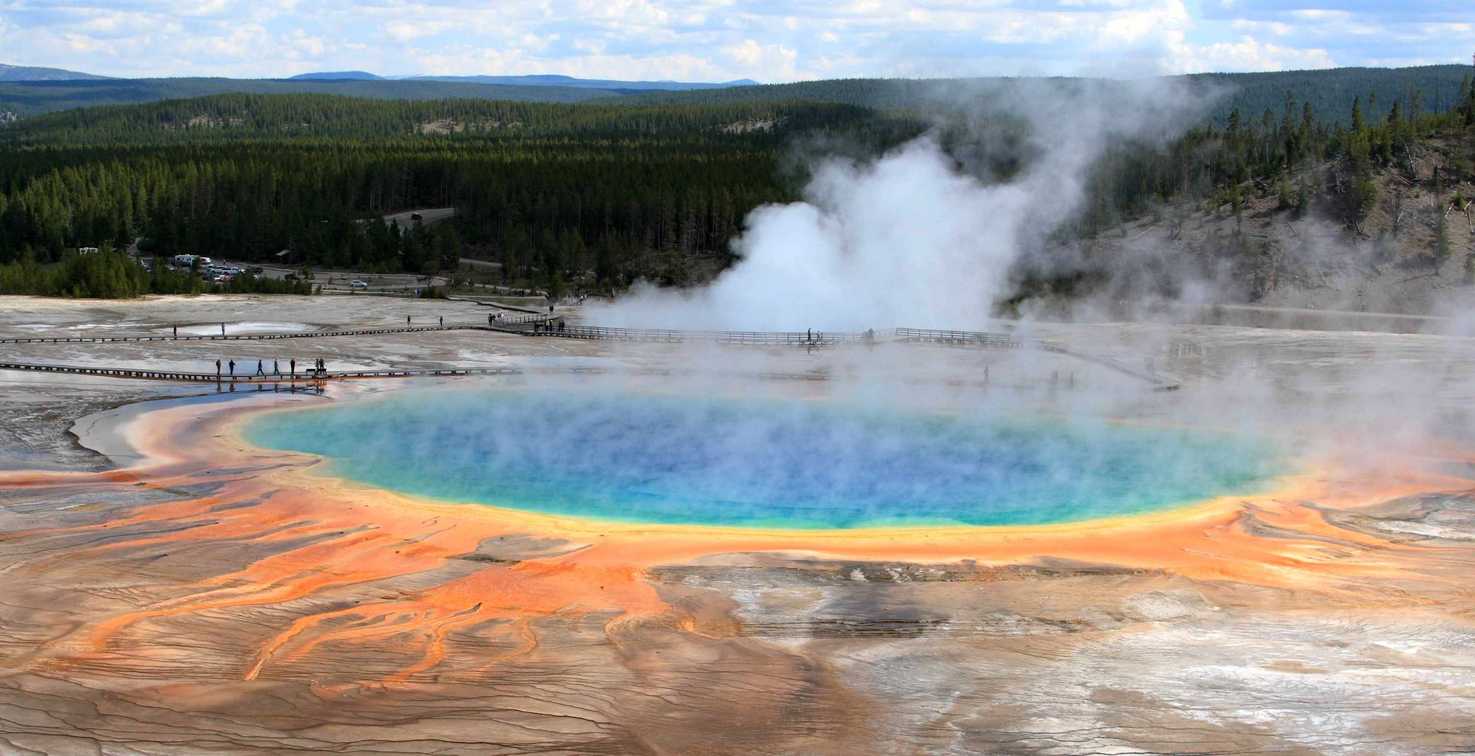 Grand Prismatic Spring, Yellowstone National Park