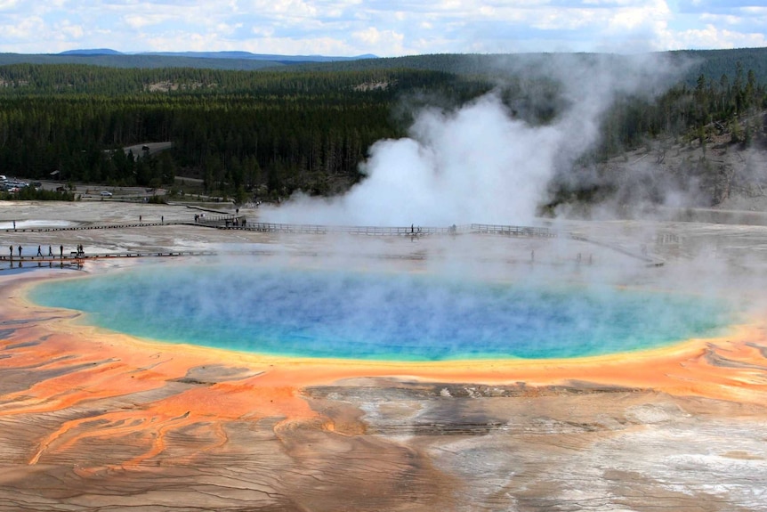 Grand Prismatic Spring, Yellowstone National Park