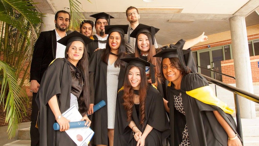 International students graduate from SCU, September 2015