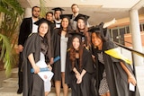 International students graduate from SCU, September 2015