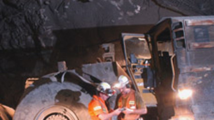 Oz minerals underground Rosebery mine.