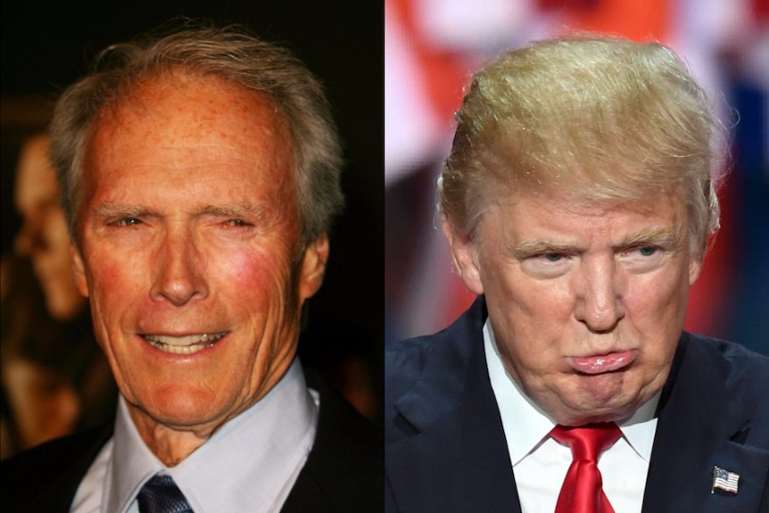 Clint Eastwood and Donald Trump