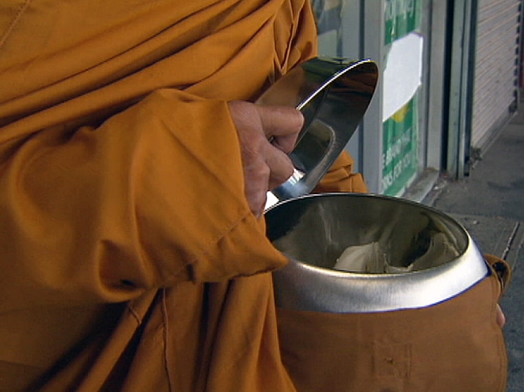 Fake buddhist monks