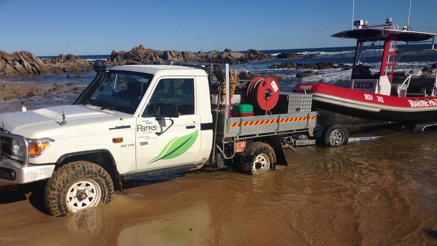 Local users have long complained about sand covering the Cape Conran boat ramp.