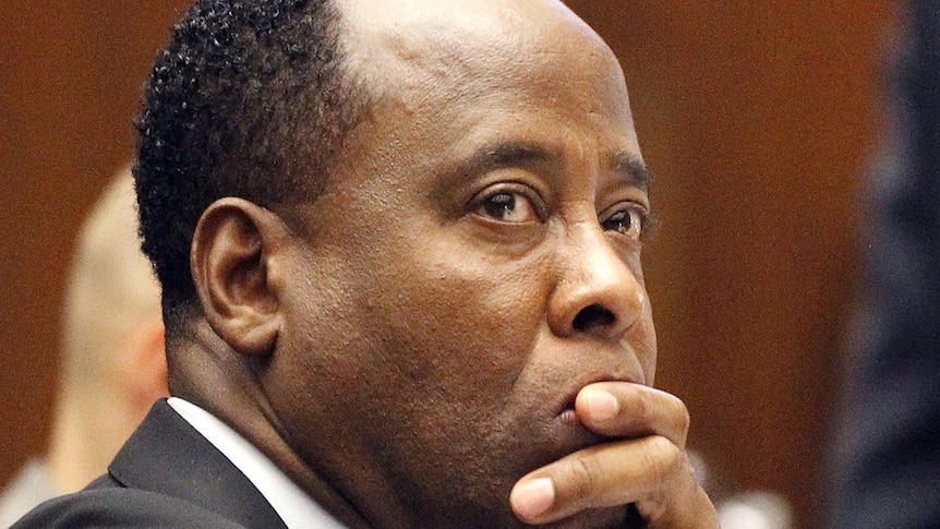 Conrad Murray in court