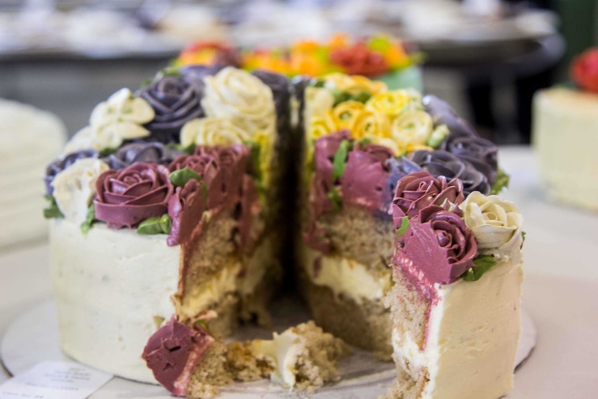 Perth Royal Bread and Pastry Awards - decorated cake