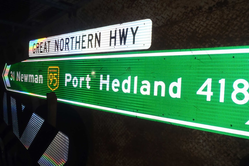Road signs seized by WA police