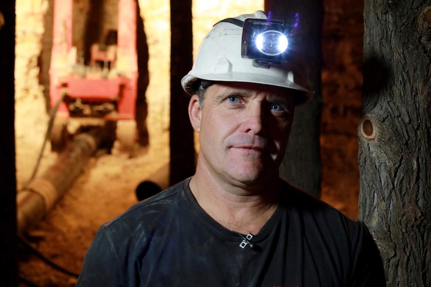 Lightning Ridge opal miner Chris Cheal