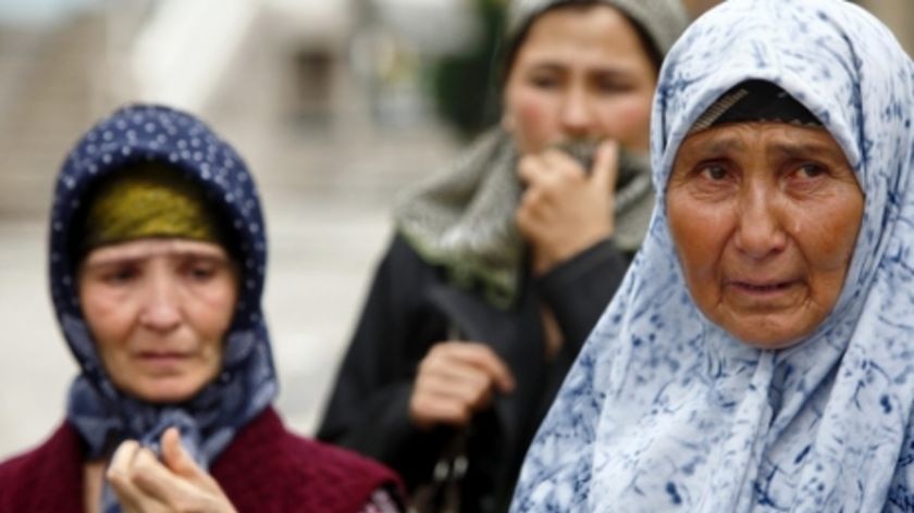 The UN says as many 80,000 ethnic Uzbeks have fled towards Uzbekistan.