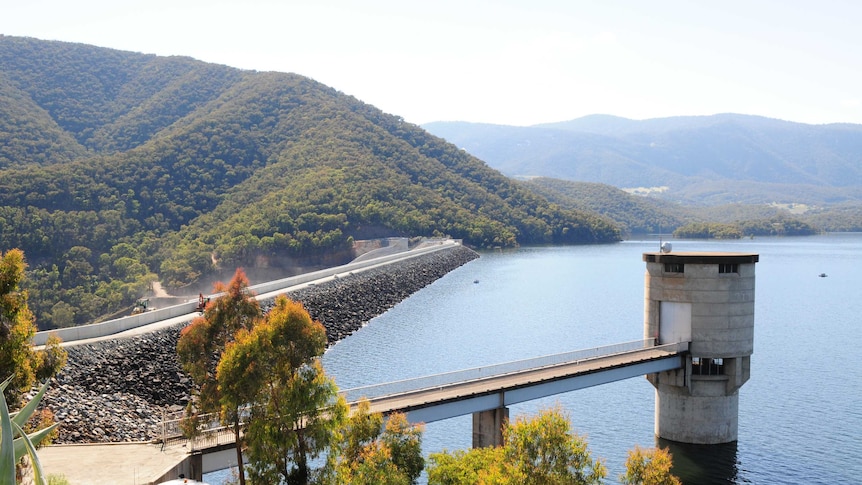 Blowering Dam is a hot spot for water-lovers in the warmer months