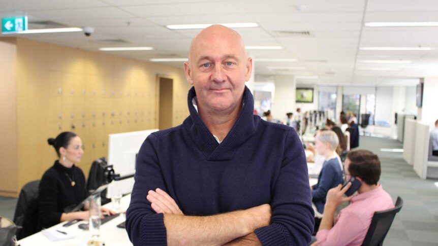 Stuart McCullough AWI boss in office
