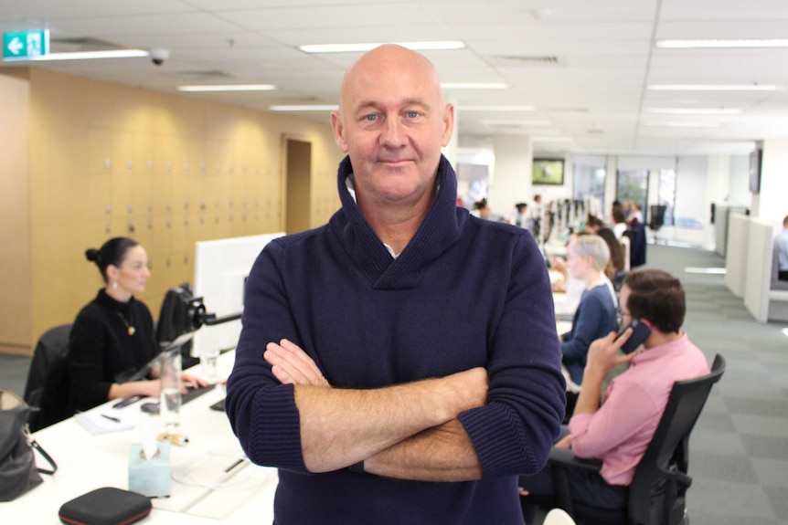Stuart McCullough AWI boss in office