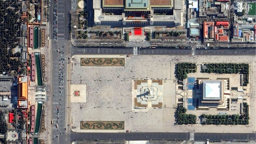 Tiananmen Square on Feb 21, 2019