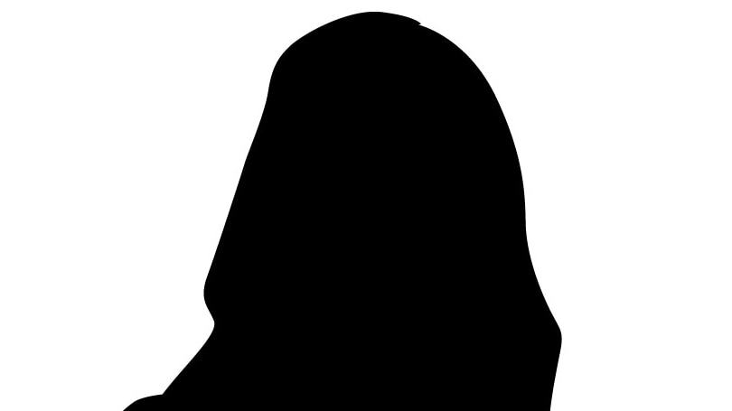 Silhouette of a woman