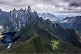 Lake Geeves in southern Tasmania