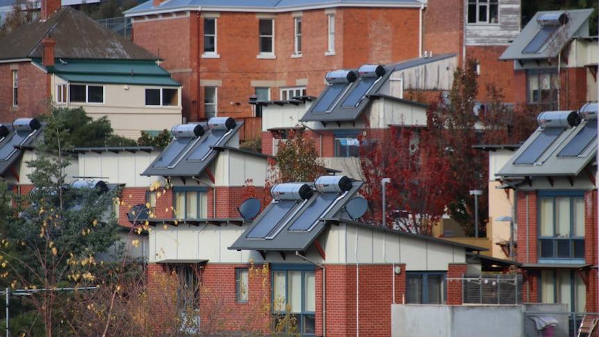 Picture of houses in Hobart