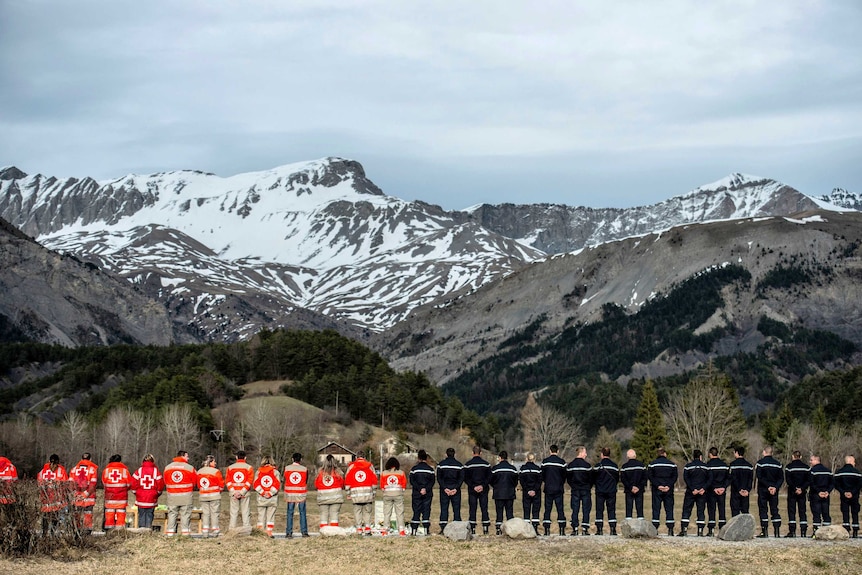 Tribute to Germanwings crash victims