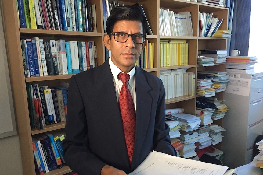 Professor Reza Monem head of accounting Griffith University