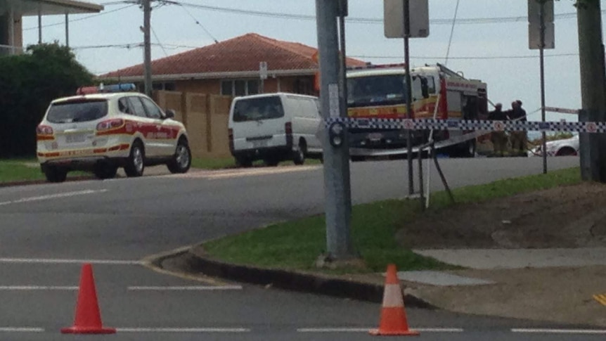 The school remains in lockdown as the package is inspected.