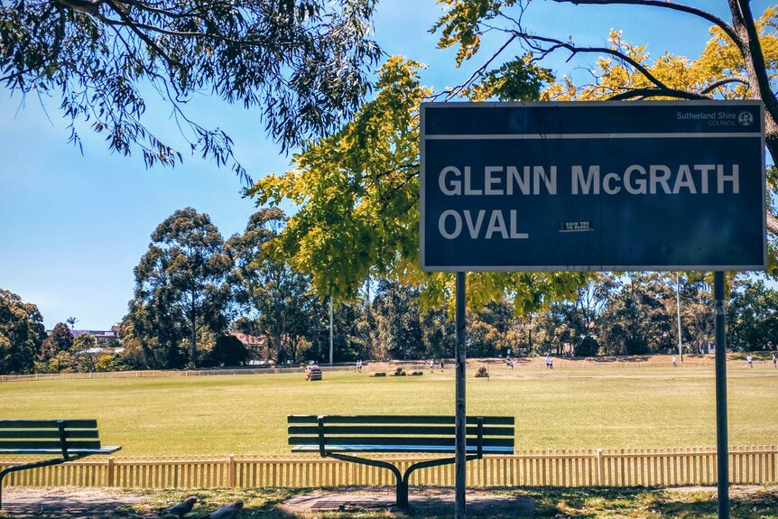 Glenn McGrath oval in sunshine