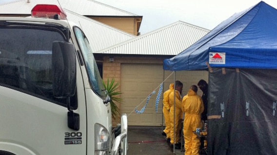 Police investigate suspected drug lab