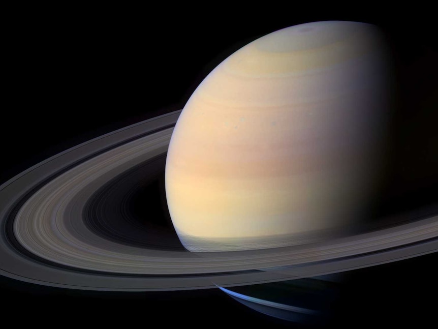 High resolution composite image of Saturn