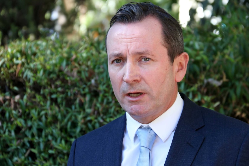 Headshot of WA Premier Mark McGowan