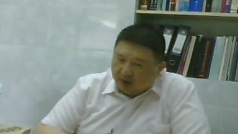 Canidrome’s chief vet, Dr Wu Sung Hu on ABC's 730