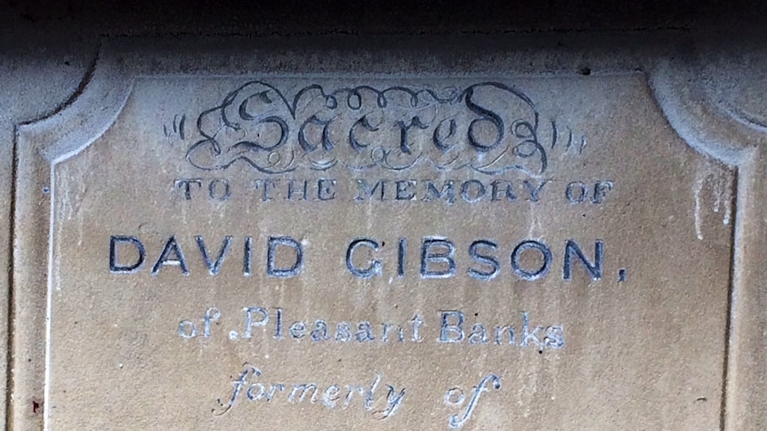 Grave of David Gibson