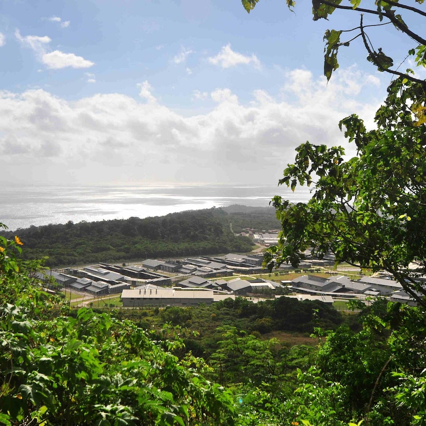 A general view of asylum seekers and facilities at Christmas Island Detention Centre, on July 26, 2013 on Christmas Island.