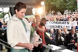 Michelle Payne celebrated in Ballarat