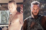 Lieutenant Colonel Harry Smith in Vietnam and Travis Fimmel in the television show Vikings.