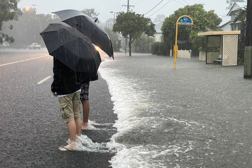 Flooding at Board Street, Deagon