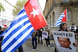 Protestors take to the streets in the UK to protest human rights atrocities in West Papua