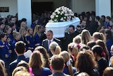 The funeral of Masa Vukotic