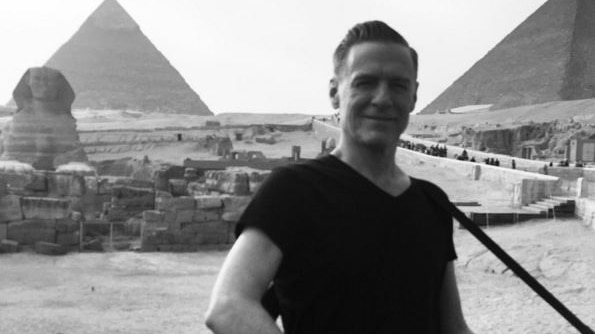 Musician Bryan Adams in Cairo