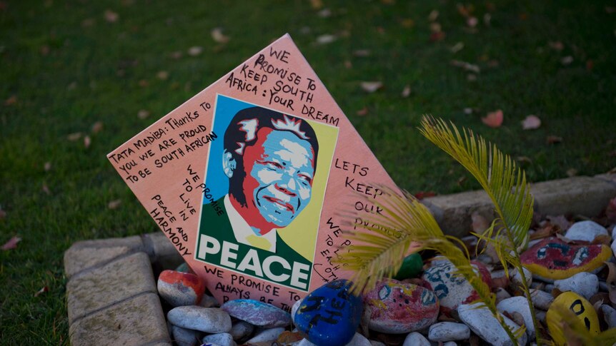 Messages of support for Nelson Mandela